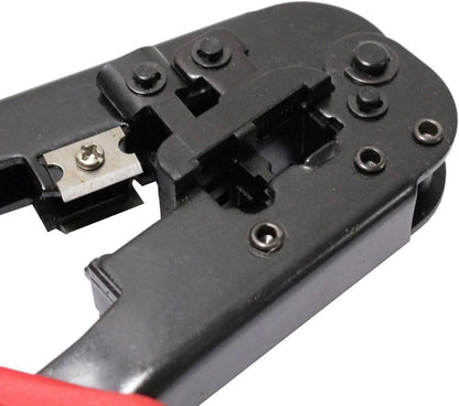 Equip 129408 Universelles modulares Crimpwerkzeug RJ11/12/45 6P/4C,6P/6C,8P/8C