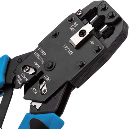 Equip 129409 Professional Modular Crimping Tool RJ45 8P8C Professional 4P/2C 4P/4C 6P/4C