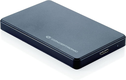 Conceptronic CHD2MUSB3B 2.5 Inch Hard Drive Box USB 3.0 HDD Enclosure SATA I-III