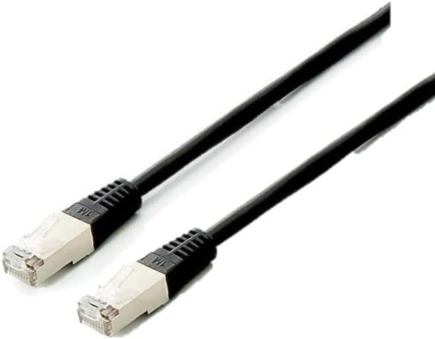 Equip Patch Cable Cat6A 5 Pieces/Box S/FTP 2xRJ45 3.0 m LSZH Black