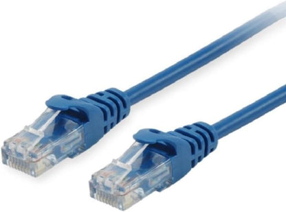 Equip Patch Cable Cat6A U/UTP 2x RJ45 3.00 m Blue