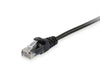 Equip Patch Cable Cat6A U/UTP 2 x RJ45 0.50 m Black
