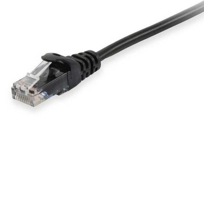 Equip Patch Cable Cat6A U/UTP 2 x RJ45 1.00 m Black