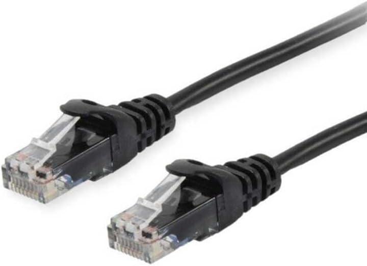 Equip Patch Cable Cat6A U/UTP 2 x RJ45 1.00 m Black