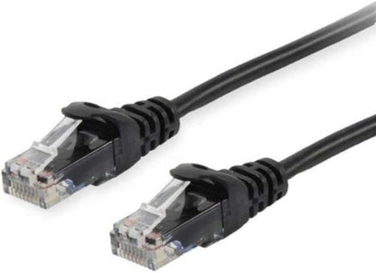 Equip Patch Cable Cat6A U/UTP 2 x RJ45 1.00 m Black