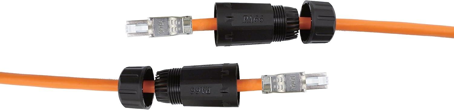 Equip 221162 Cat.6A RJ45 Outdoor Inline Coupler