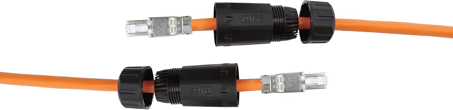 Equip 221172 Cat.6A RJ45 Outdoor Inline Coupler