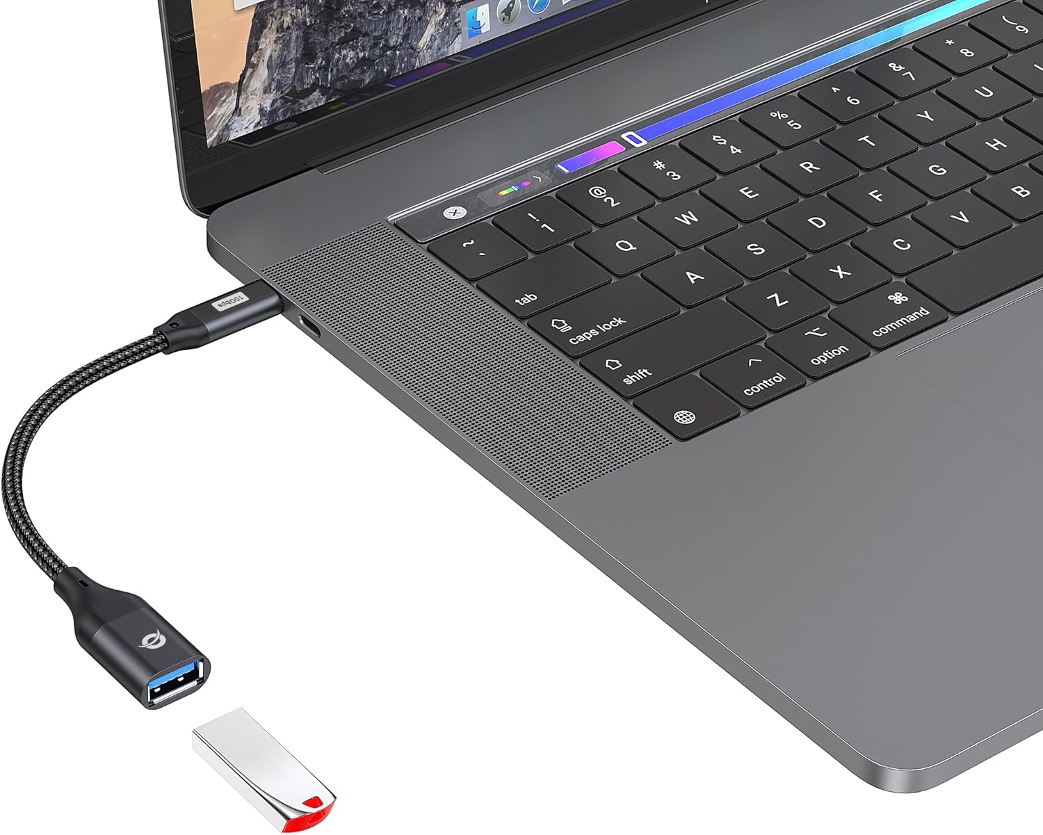 Conceptronic ABBY18B USB-C to USB-A OTG Adapter 10Gbps USB 3.2 Gen 2