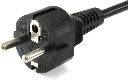 Equip Netzanschlusskabel Schukon. -> IEC C5 St/Bu