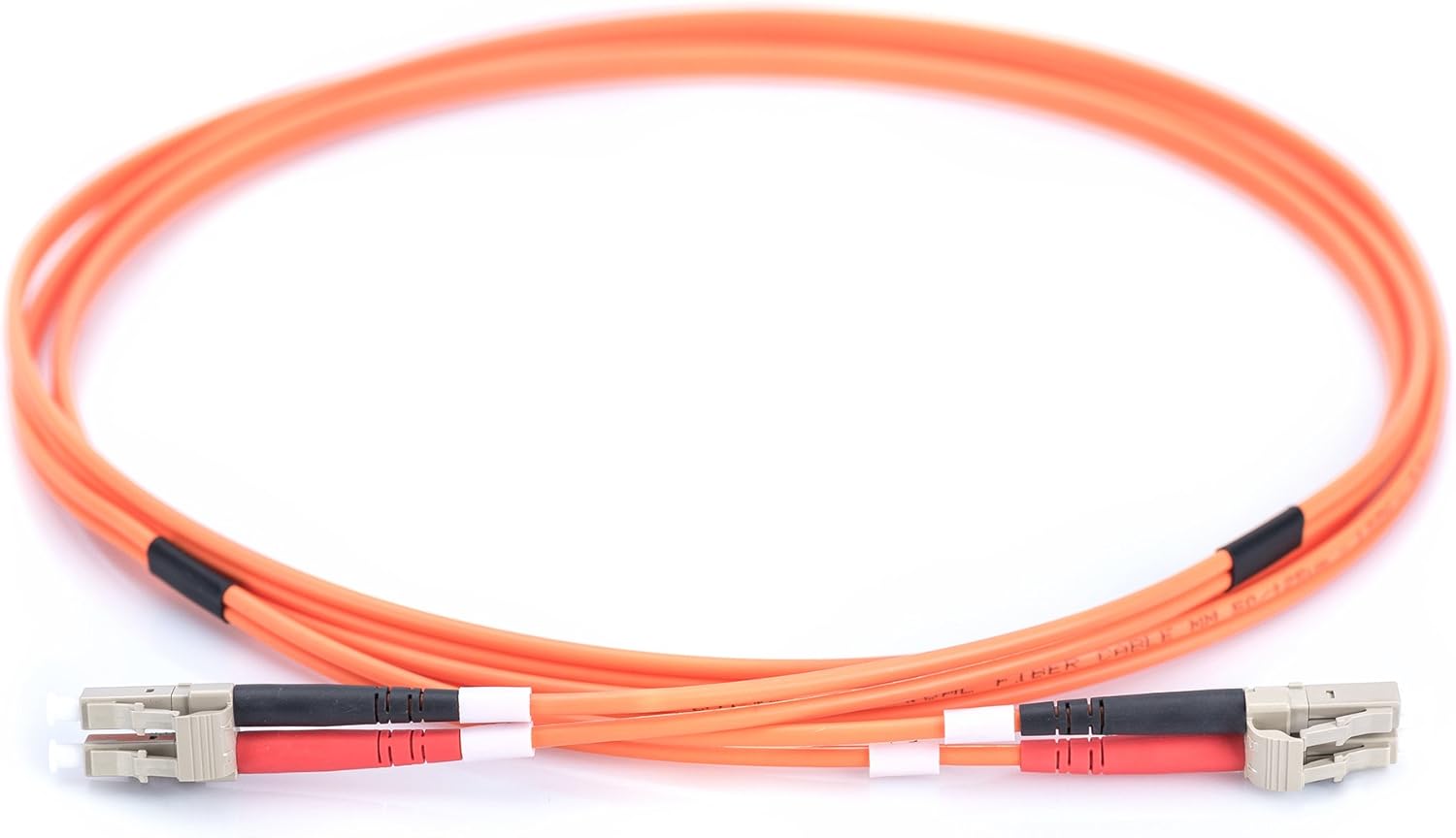DIGITUS Professional Fiber Optic Patch Cable, OM2, Multi Mode, Duplex 50/125 micron turquoise turquoise 1 m OM2 - LC/LC 1 m