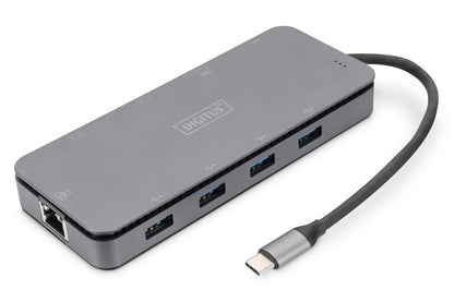 Digitus 11-Port USB-C Docking Station with SSD Enclosure