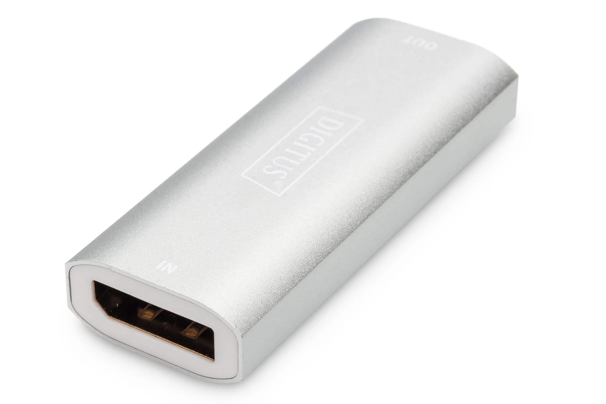 DIGITUS DisplayPort Repeater, 8K 30Hz, 4K 120Hz/60Hz, 30m Signal Extension