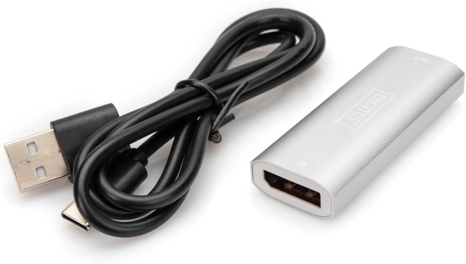 DIGITUS DisplayPort Repeater, 8K 30Hz, 4K 120Hz/60Hz, 30m Signal Extension