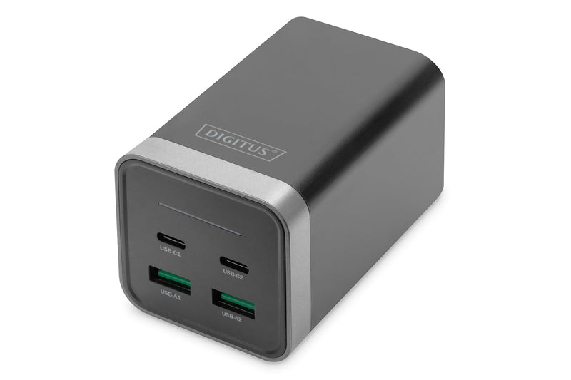 Digitus 4-Port GaN DA-10181 USB Charger Indoor Socket Output Current (Max) 3000mA 4 x U