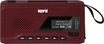 `imperial DABMAN OR 2 Outdoor Digitalradio rot, DAB`