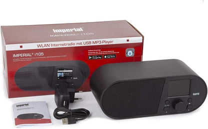 imperial Radio i105 Internet mit Farbdisplay schwa