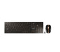 CHERRY DW 9100 SLIM, Wireless Desktop Set, EU Layout (QWERTY), Bluetooth & 2.4 GHz RF, Quiet Keys, Rechargeable, Bronze/Black