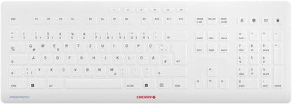 CHERRY TAS STREAM PROTECT KEYBOARD Wireless DE-Lay