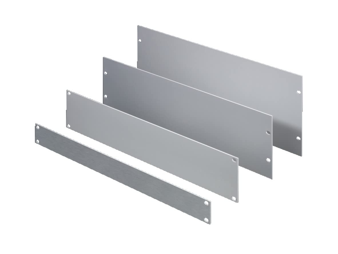 Rittal Blindplatten 3HE Aluminium 3 Stuck
