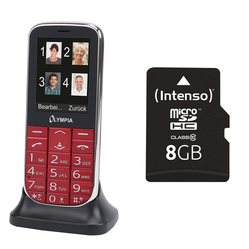 Olympia Mobiltelefon Joy II rot extragr