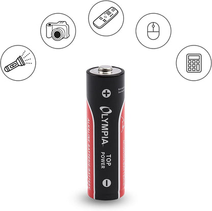 Olympia Alkaline Batterien AA 24er Pack