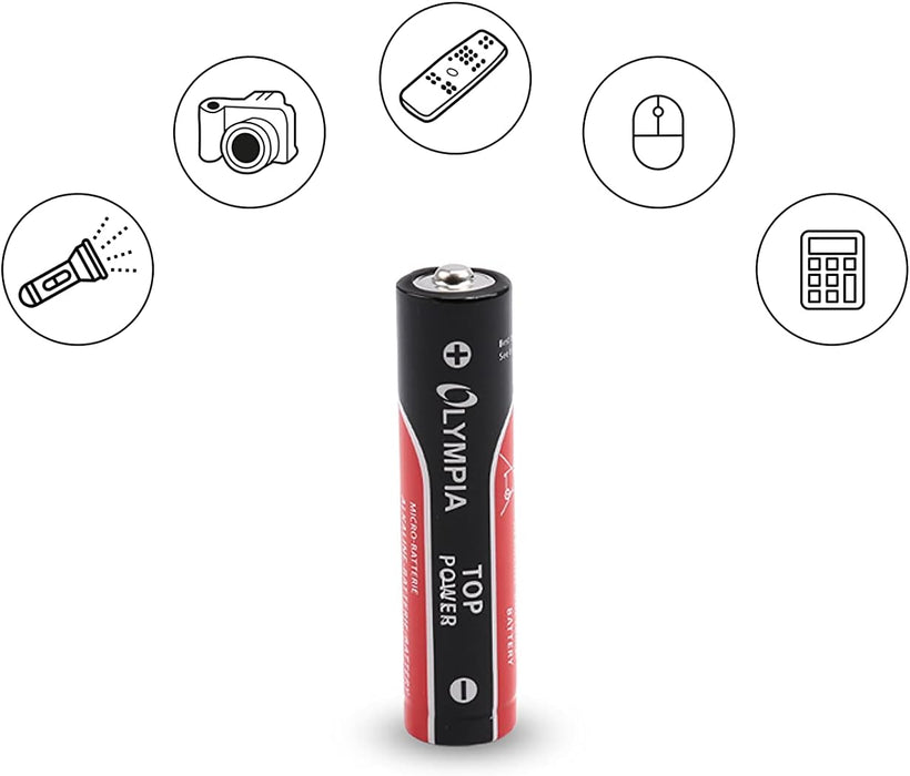 Olympia Alkaline Batterien AAA 24er Pack