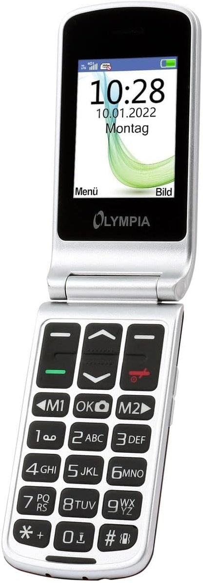 Olympia Mobiltelefon Style Duo 4G schwarz inkl. Do