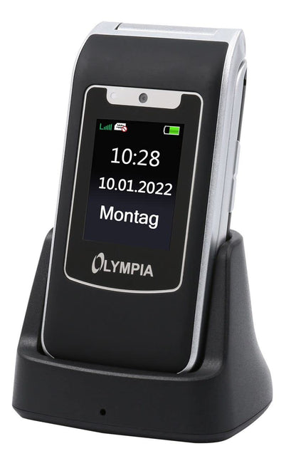 Olympia Mobiltelefon Style Duo 4G schwarz inkl. Do