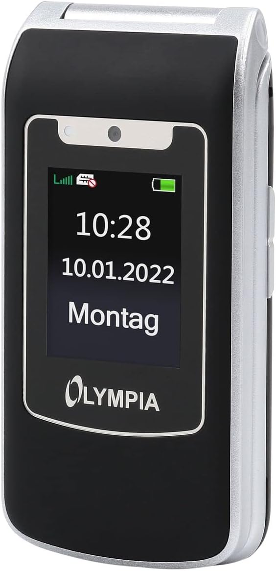 Olympia Mobiltelefon Style Duo 4G schwarz inkl. Do