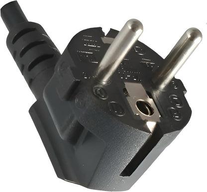 `EFB Netzkabel Schutzkontakt 90?-C5 90?,sw,3,0m,3x0`