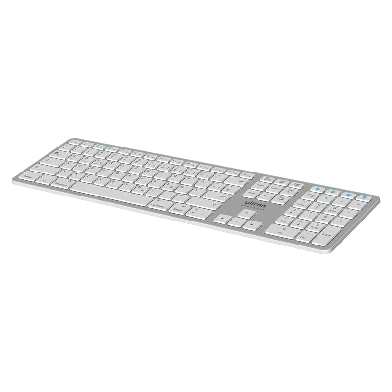 `Ultron Tastatur UMK-1 BT, silber wireless ALU`