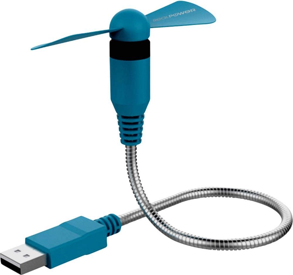 RealPower USB mini Ventilator blau USB-A (fl