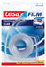 tesa Film Hand Dispenser, Transparent, Includes 1 Roll of Tesafilm Crystal Clear 33m x 15mm 1 roll + hand dispenser