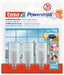 tesa Powerstrips Haken Small Trend matt chrom
