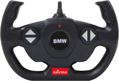 JAMARA 404566 - BMW M4 Coupe 1:14 2,4Ghz - offiziell lizenziert, bis 1 Std. Fahrzeit bei 11 Km/h, LED, Perfekt nachgebildete Details, detaillierter Innenraum,hochwertige Verarbeitung, weiß