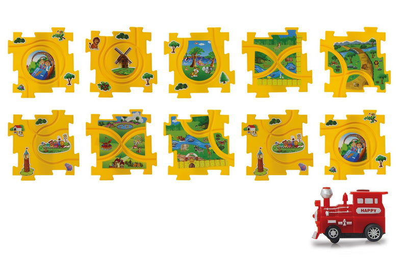 Jamara 460303 Train Dynamic Zoo Puzzle