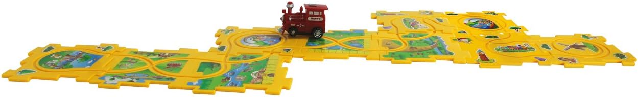 Jamara 460303 Train Dynamic Zoo Puzzle