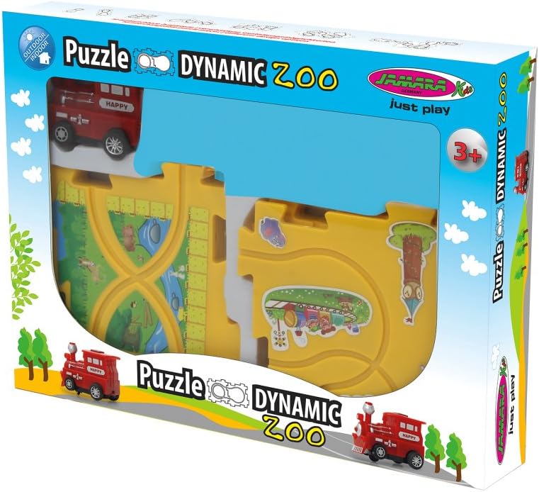 Jamara 460303 Train Dynamic Zoo Puzzle