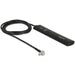 DELOCK LTE-Antenne TS-9 3dBi 90Ý starr 1.00m Klebe