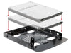 DELOCK Einbausatz 3,5 fur 2x 2,5 HDDs Metall sch