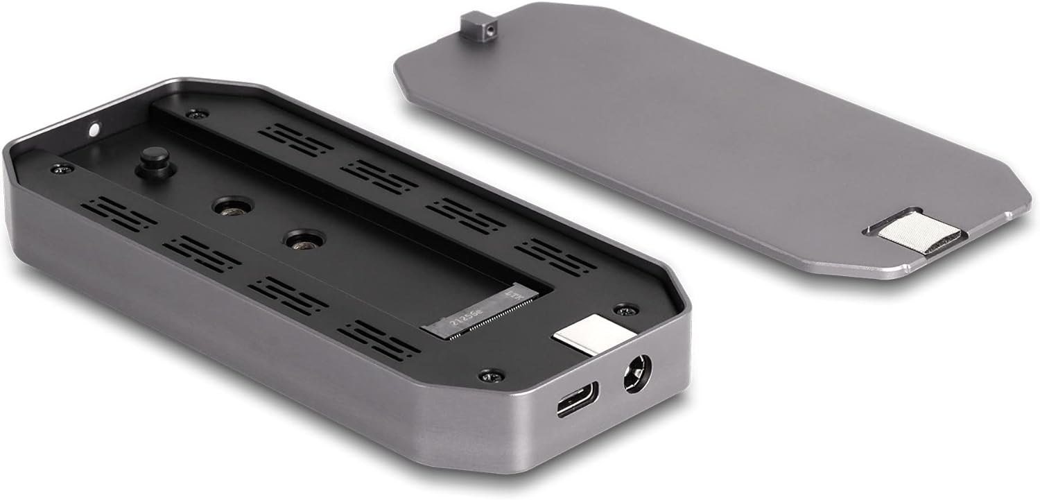 DeLOCK Externes Gaming Gehäuse für M.2 NVMe PCIe SSD