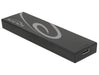 Delock Externes Gehäuse M.2 SSD 42/60/80 mm > SuperSpeed USB 10 Gbps (USB 3.1 Gen 2) USB Type-C Buchse werkzeugfrei