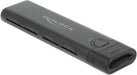 DELOCK Ext Gehause USB Type-C M.2 NVMe PCIe oder S