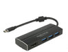 DeLock Adapter USB C 3.1 3x USB 3.0 A Hub + HDMI 4K, Black