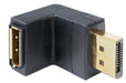 DELOCK Displayport Adapter DP -> DP St/Bu 90Ý unte