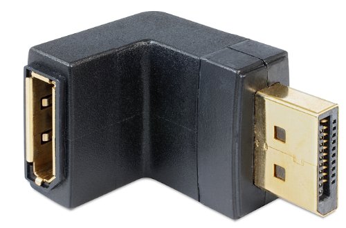 DELOCK Displayport Adapter DP -> DP St/Bu 90Ý unte