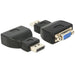DeLock 65567 Adaptor DisplayPort 1.1 Male to VGA Female Black