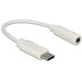 DELOCK Adapter Audio USB-C St > Klinkenbuchse 0.14