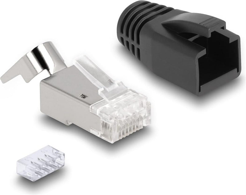 `DELOCK RJ45 Modularer Stecker Cat.6A, Cat.7 25er S`
