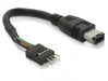 FireWire Kabel A 6pin auf Pfostenstecker, Delock®